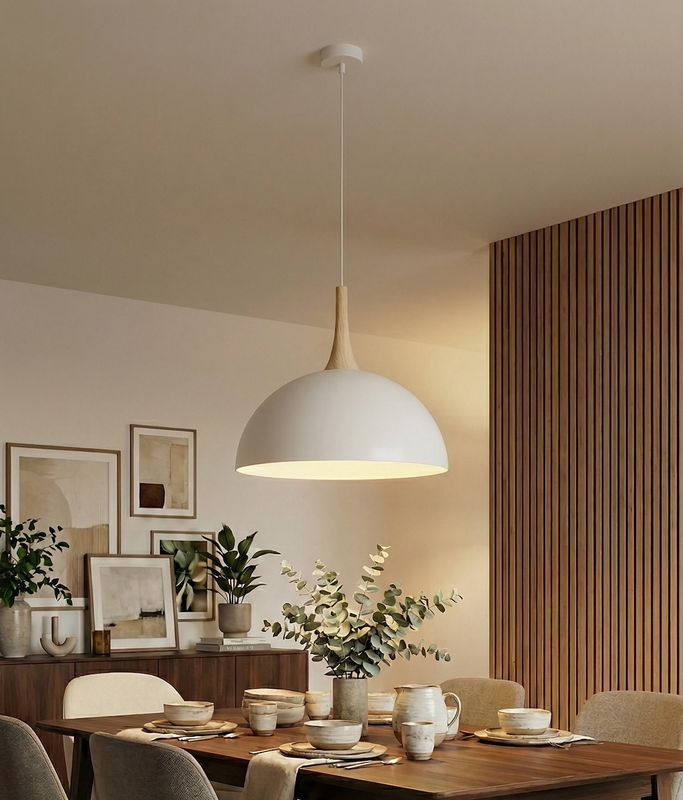 Emibig Lighting Taklampa NAUTICA 1L VIT
