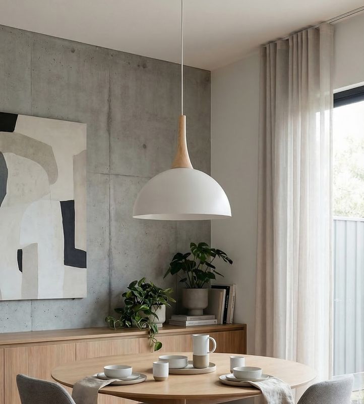 Emibig Lighting Taklampa NAUTICA 1S VIT