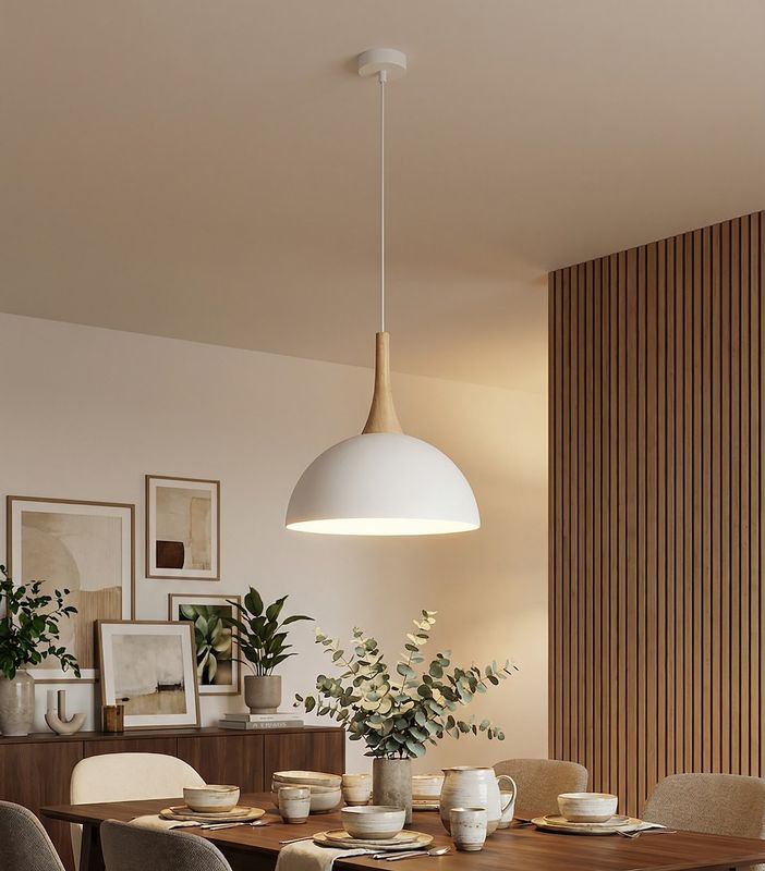 Emibig Lighting Taklampa NAUTICA 1S VIT