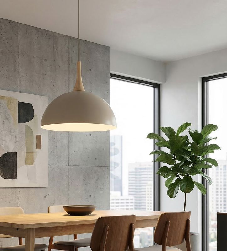 Emibig Lighting Taklampa NAUTICA 1L MOKKA