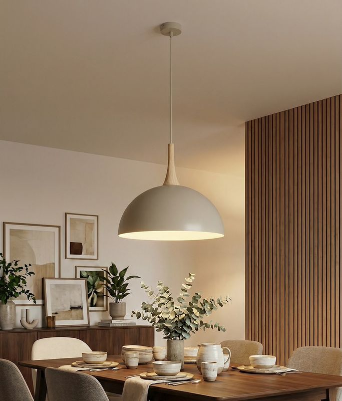 Emibig Lighting Taklampa NAUTICA 1L MOKKA