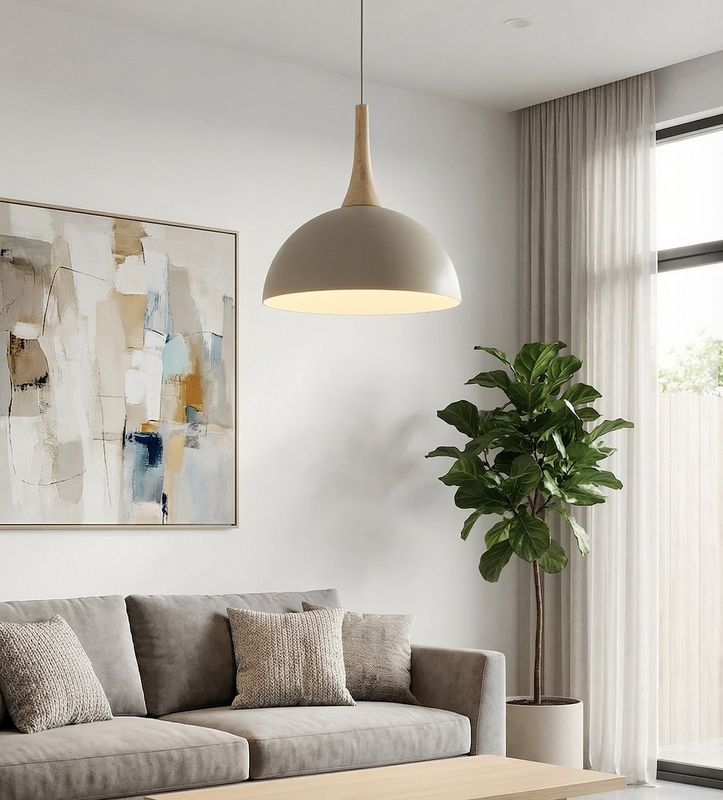 Emibig Lighting Taklampa NAUTICA 1S MOKKA