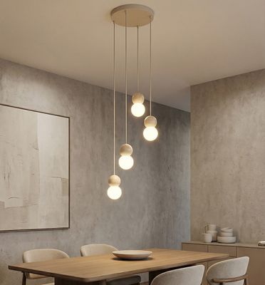 Emibig Lighting Taklampa LOOP 4 MOKKA