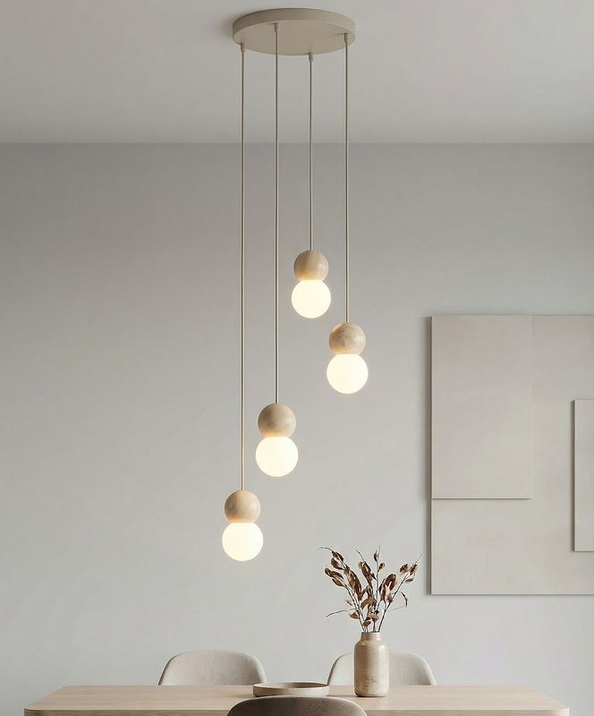 Emibig Lighting Taklampa LOOP 4 MOKKA
