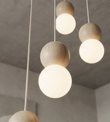 Emibig Lighting Taklampa LOOP 4 MOKKA