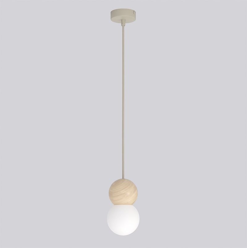 Emibig Lighting Taklampa LOOP 1 MOKKA