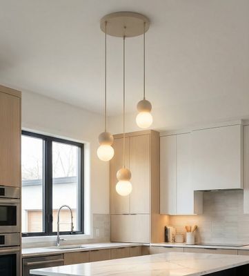 Emibig Lighting Taklampa LOOP 3 MOKKA