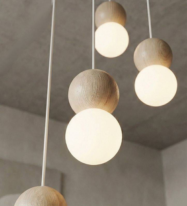 Emibig Lighting Taklampa LOOP 4 VIT