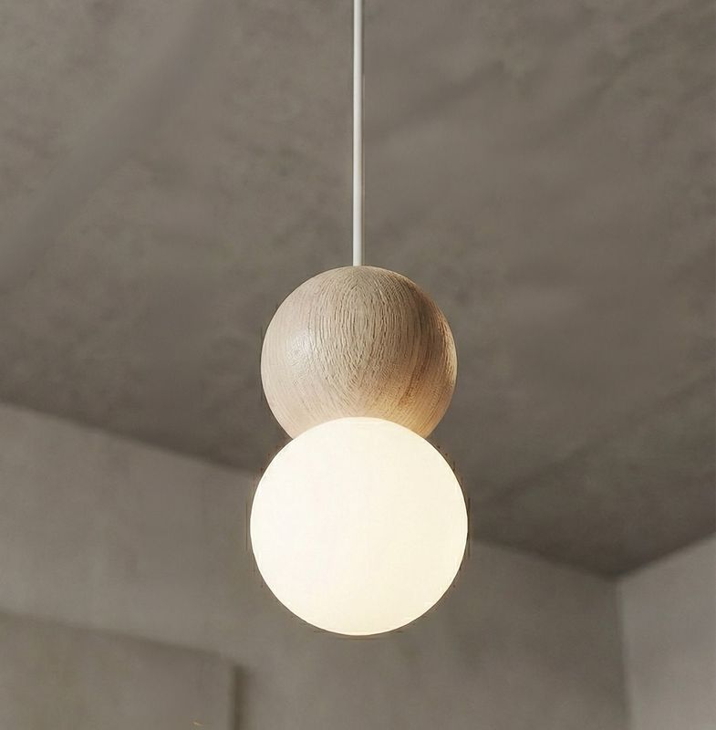 Emibig Lighting Taklampa LOOP 4 VIT