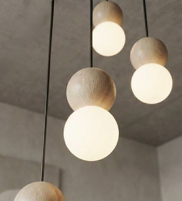Emibig Lighting Taklampa LOOP 4 SVART