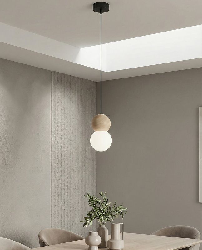 Emibig Lighting Taklampa LOOP 1 SVART