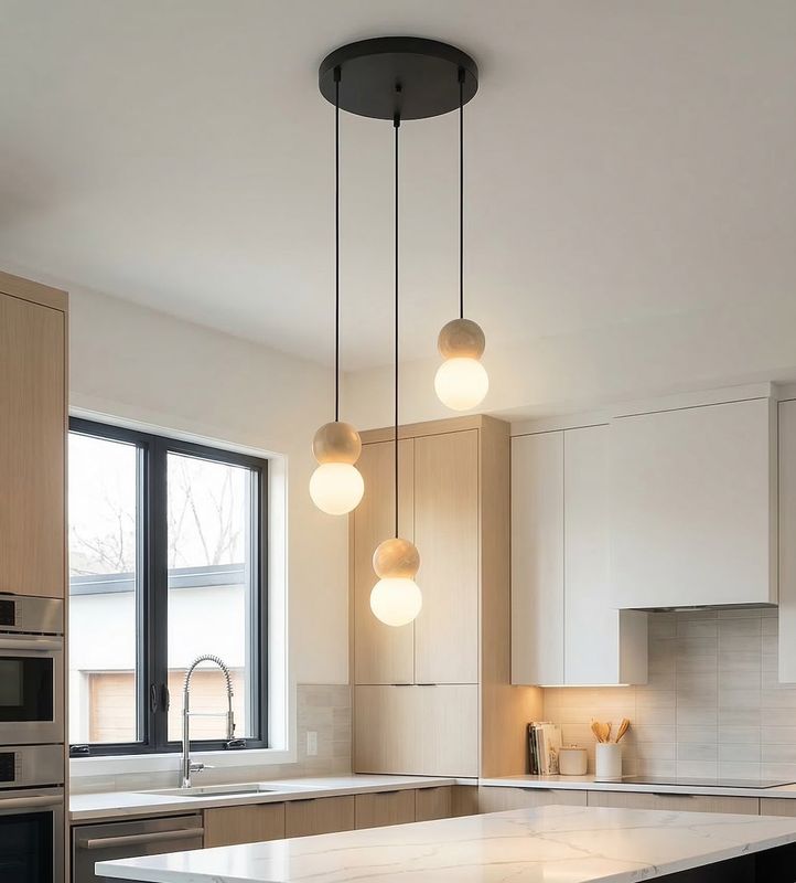 Emibig Lighting Taklampa LOOP 3 SVART