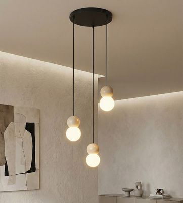 Emibig Lighting Taklampa LOOP 3 SVART