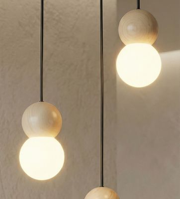 Emibig Lighting Taklampa LOOP 3 SVART