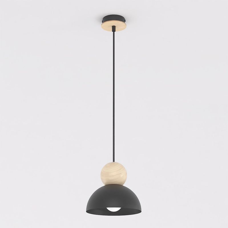 Emibig Lighting Taklampa KAKI 1S SVART