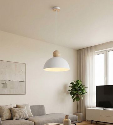Emibig Lighting Taklampa KAKI 1M VIT