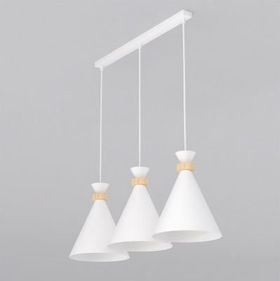 Emibig Lighting Taklampa ZERO 3 VIT