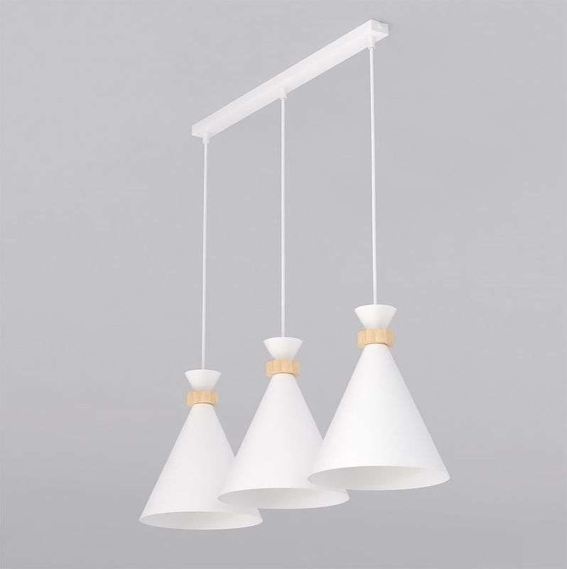 Emibig Lighting Taklampa ZERO 3 VIT