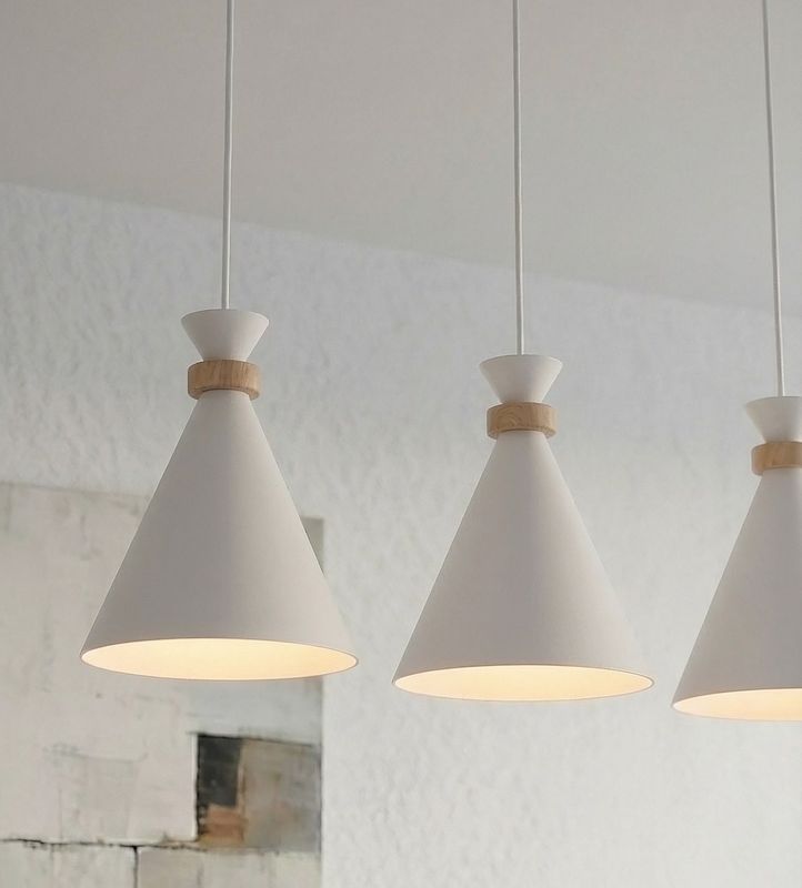 Emibig Lighting Taklampa ZERO 3 VIT