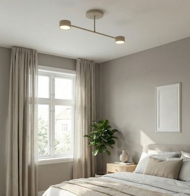 Emibig Lighting Taklampa HALO 2 MOKKA