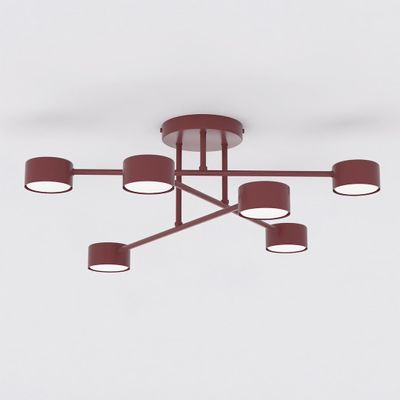 Emibig Lighting Taklampa HALO 6 VINRÃ–D