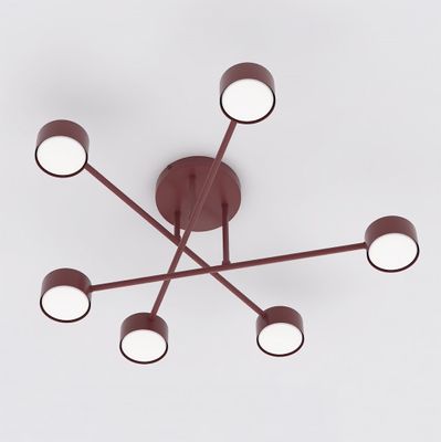 Emibig Lighting Taklampa HALO 6 VINRÃ–D