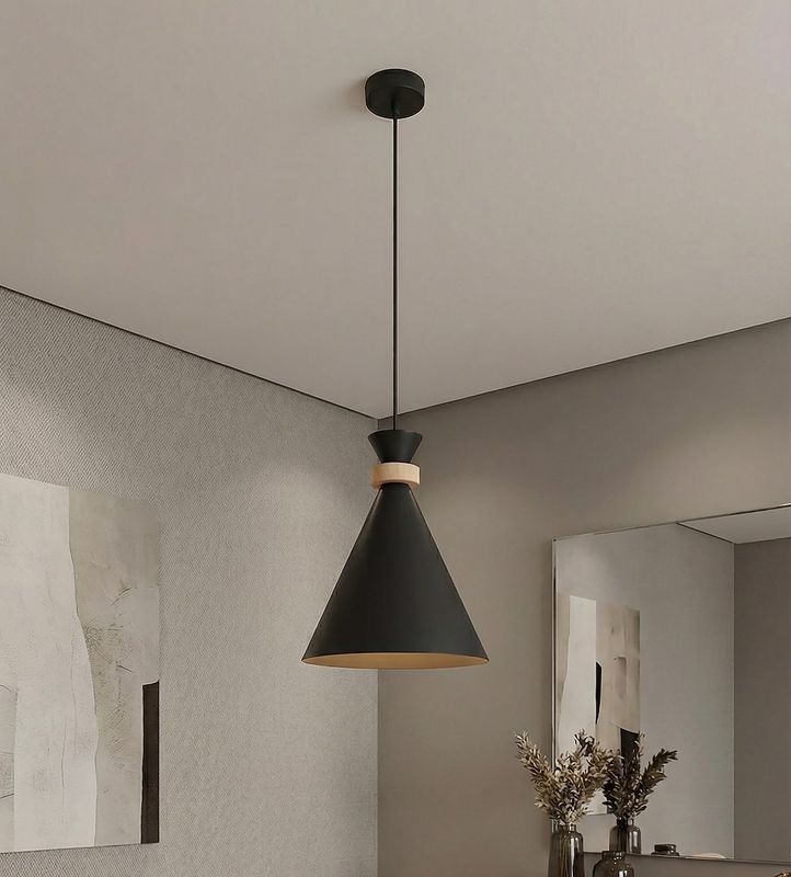 Emibig Lighting Taklampa ZERO 1 SVART