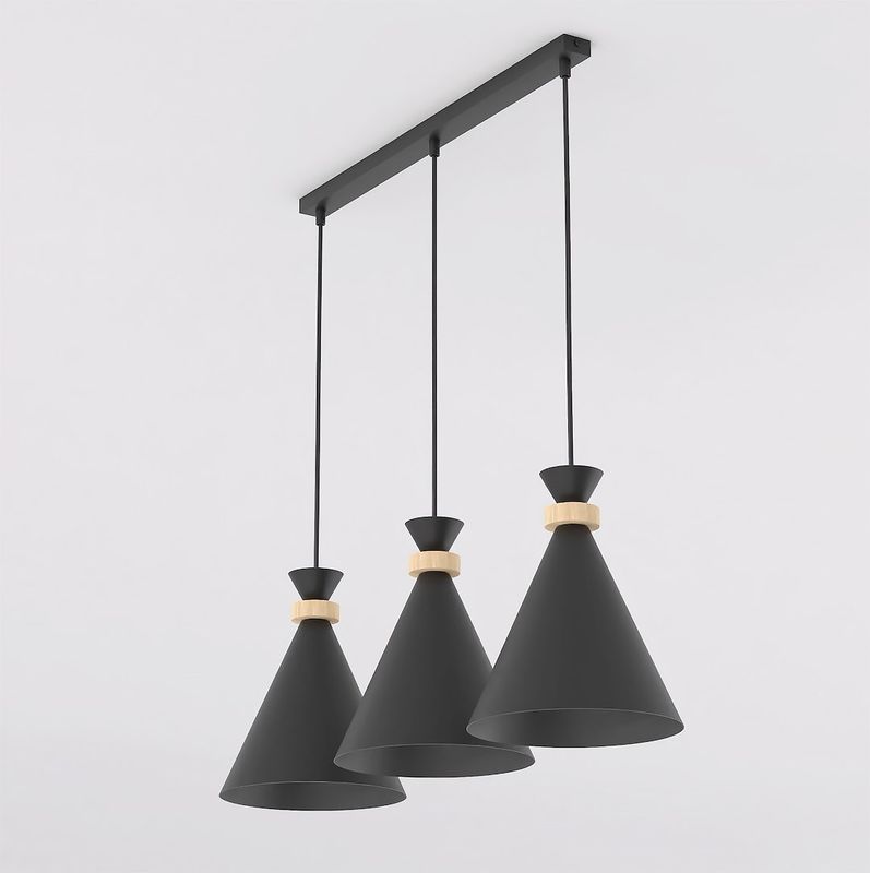 Emibig Lighting Taklampa ZERO 3 SVART
