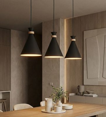 Emibig Lighting Taklampa ZERO 3 SVART