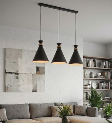 Emibig Lighting Taklampa ZERO 3 SVART