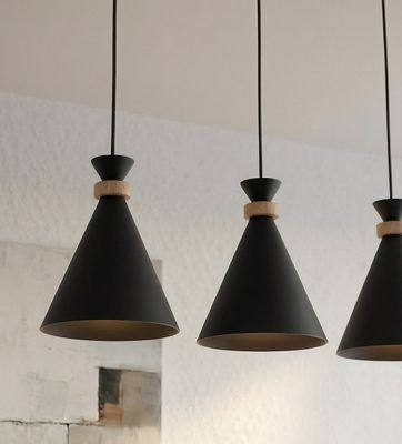 Emibig Lighting Taklampa ZERO 3 SVART