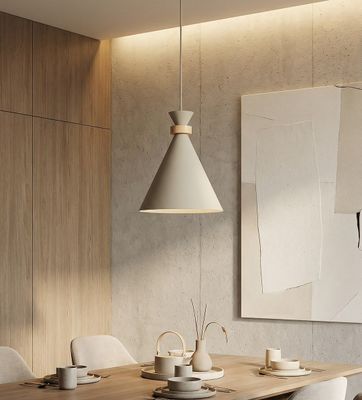 Emibig Lighting Taklampa ZERO 1 MOKKA