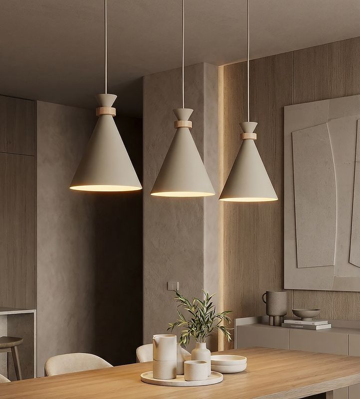 Emibig Lighting Taklampa ZERO 3 MOKKA