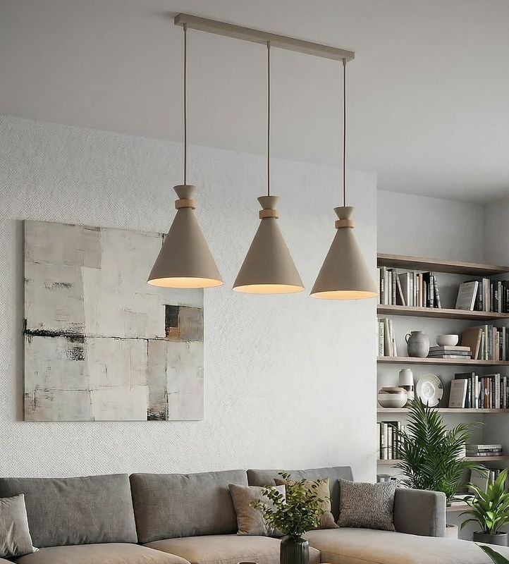 Emibig Lighting Taklampa ZERO 3 MOKKA
