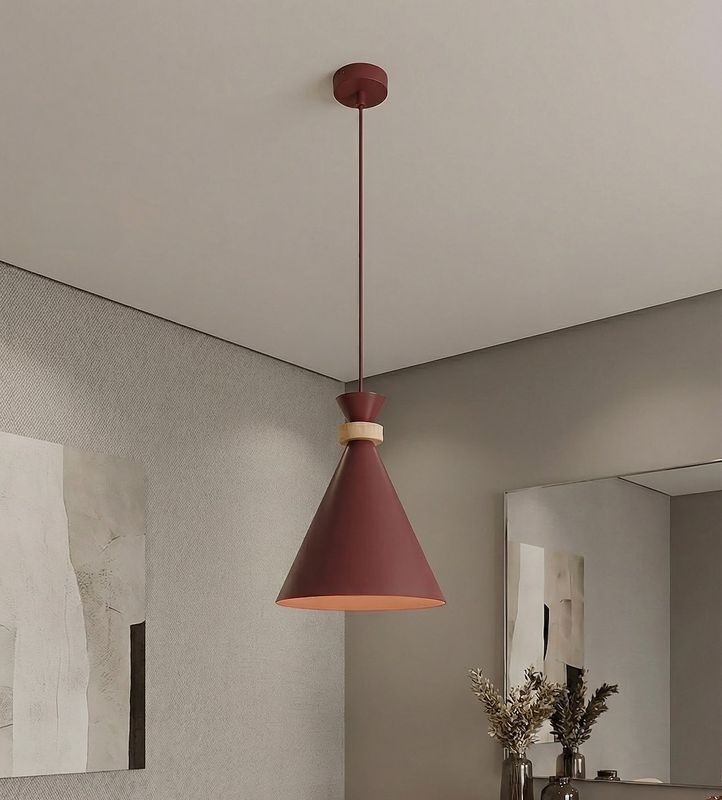 Emibig Lighting Taklampa ZERO 1 VINRÃ–D