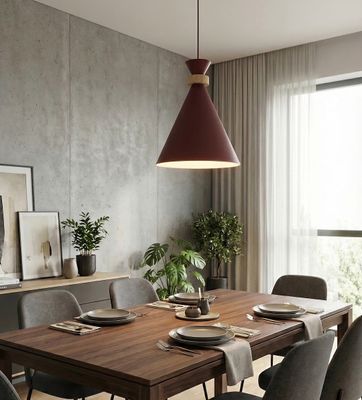 Emibig Lighting Taklampa ZERO 1 VINRÃ–D