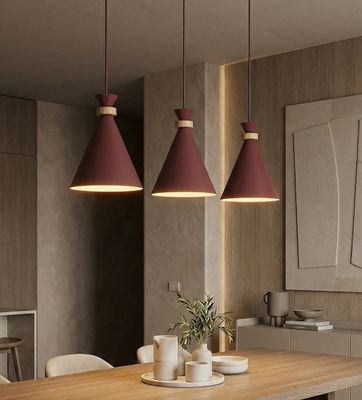 Emibig Lighting Taklampa ZERO 3 BURGUNDY