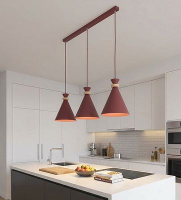 Emibig Lighting Taklampa ZERO 3 BURGUNDY