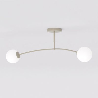 Emibig Lighting Taklampa PREGOS 2 MOKKA OPAL