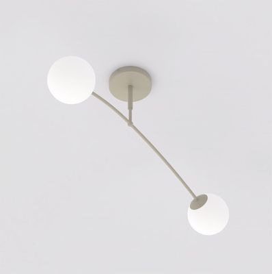 Emibig Lighting Taklampa PREGOS 2 MOKKA OPAL