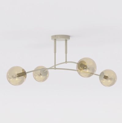 Emibig Lighting Taklampa PREGOS 4 MOKKA HONUNG
