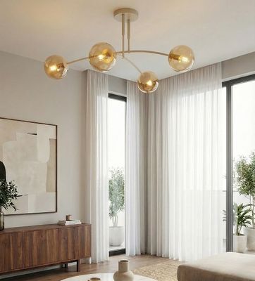 Emibig Lighting Taklampa PREGOS 4 MOKKA HONUNG
