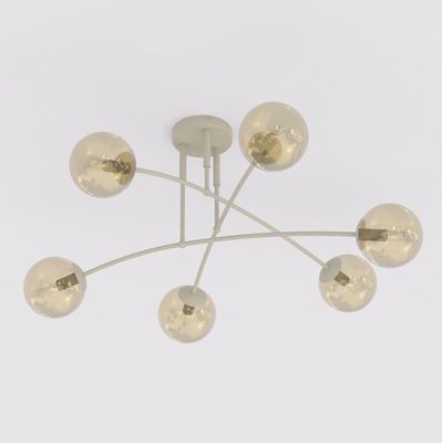 Emibig Lighting Taklampa PREGOS 6 MOKKA HONUNG