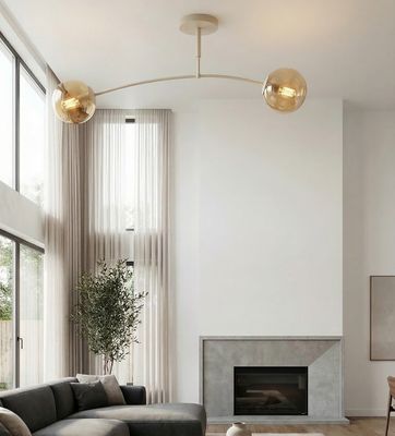 Emibig Lighting Taklampa PREGOS 2 MOKKA HONUNG