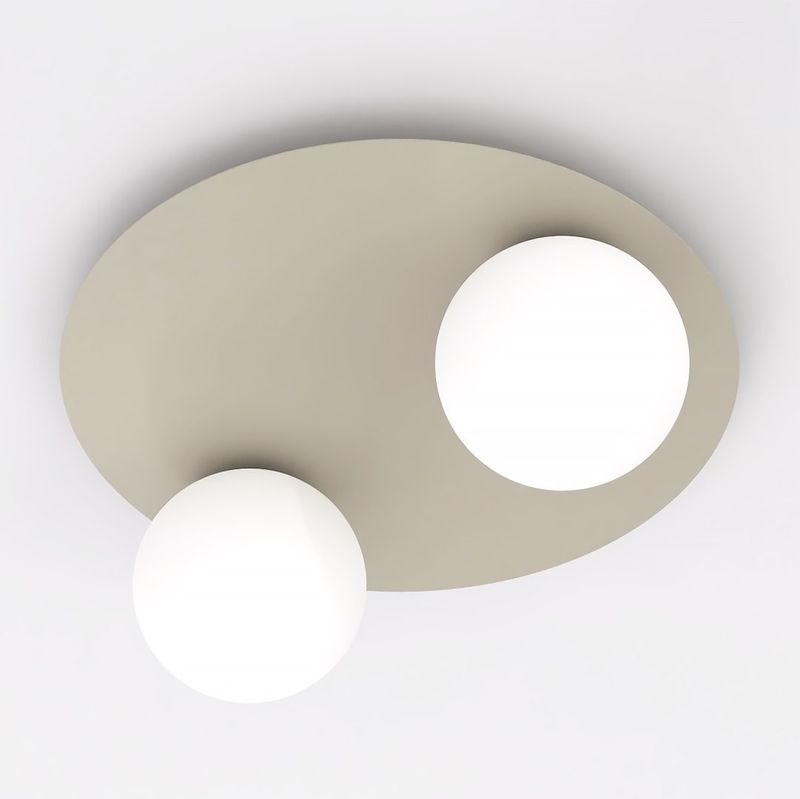 Emibig Lighting Taklampa SOLAR 2 MOKKA OPAL