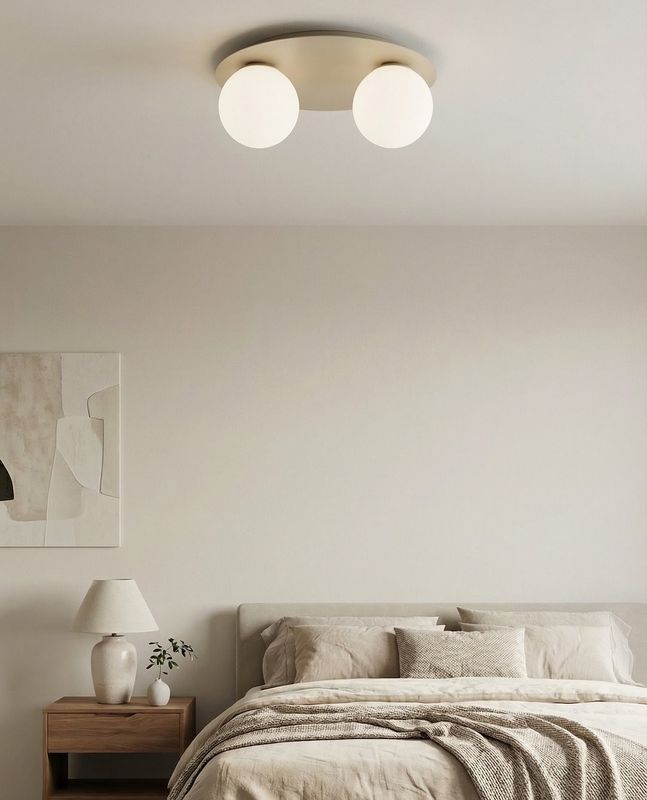 Emibig Lighting Taklampa SOLAR 2 MOKKA OPAL