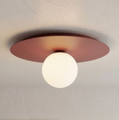 Emibig Lighting Taklampa SOLAR 1 BURGUNDY OPAL