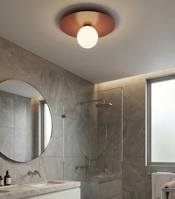 Emibig Lighting Taklampa SOLAR 1 BURGUNDY OPAL