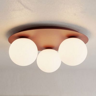 Emibig Lighting Taklampa SOLAR 3 VINRÃ–D OPAL