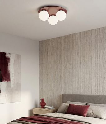 Emibig Lighting Taklampa SOLAR 3 VINRÃ–D OPAL